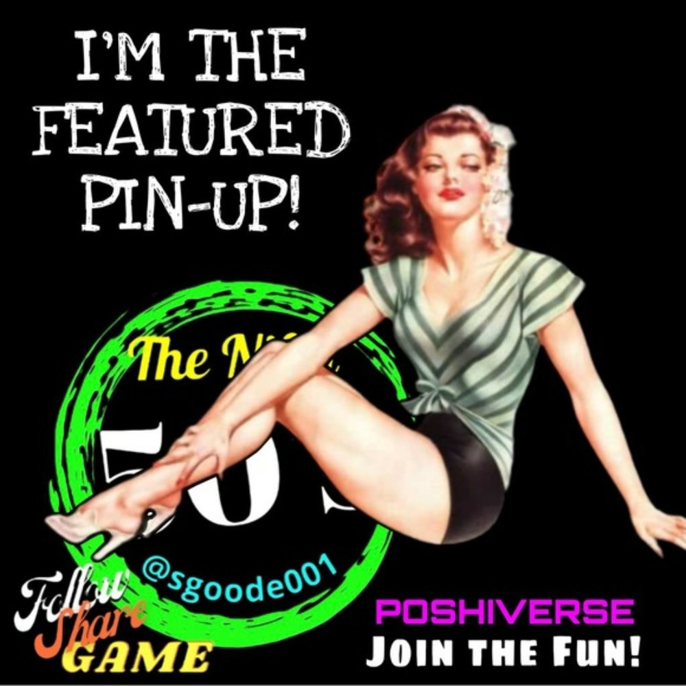 HOORAY! I'm the Featured "Pin Up" today! Come Play Nifty 50s!